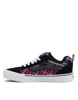 Vans Knu skool trainers in rave plaid | ASOS