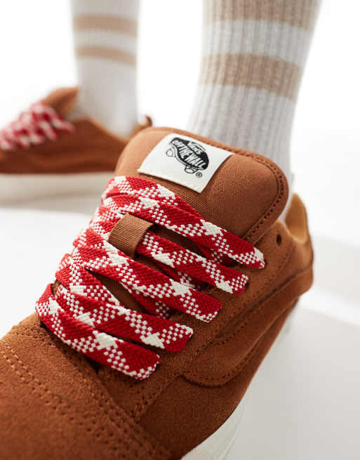 HOT Vans Skate Vans Old Skool Vintage Suede Vans Knu Skool