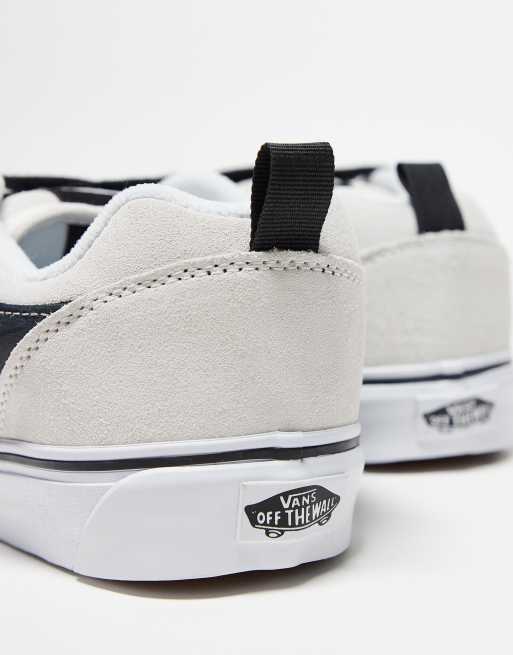 Vans Knu Skool Wildleder Sneaker in WeiB