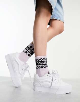 Womens platform hotsell vans sale