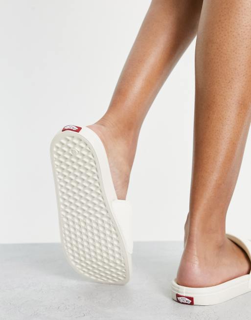Vans – La Costa – Klapki w kolorze złamanej bieli, 2 z 4
