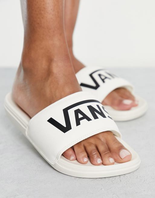 Vans – La Costa – Klapki w kolorze złamanej bieli, 4 z 4