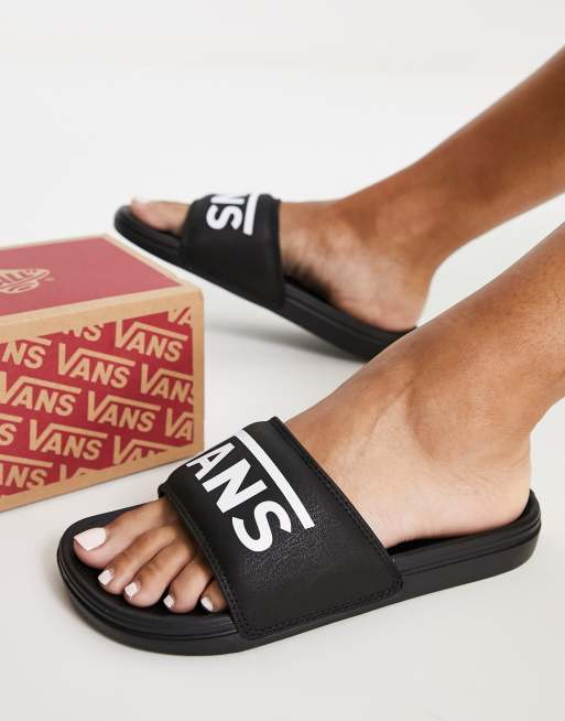 Ladies cheap vans sliders