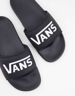 slip resistant vans black