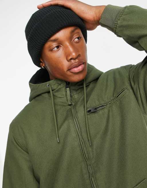 Vans windbreaker mens clearance Green