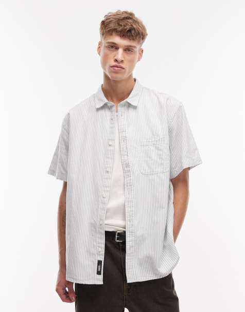 Vans Lawson striped shirt in light blue - view 1