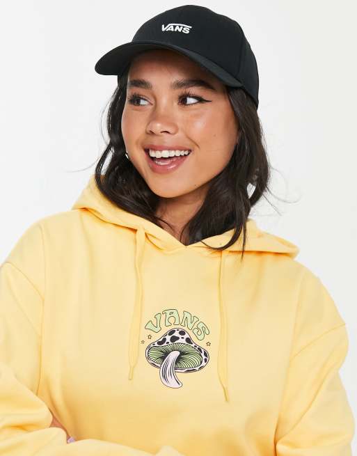 Sweat à capuche store vans femme jaune