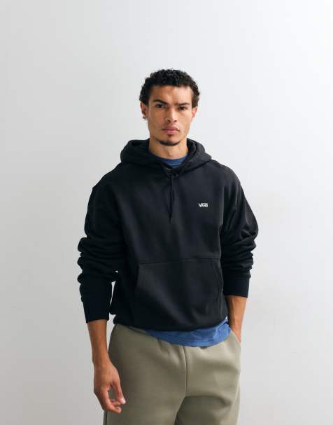 Vans Left Chest II huvtröja med pullover i svart - view 1
