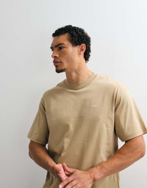Vans Left Chest II lockeres T-Shirt in Beige, 2 von 5