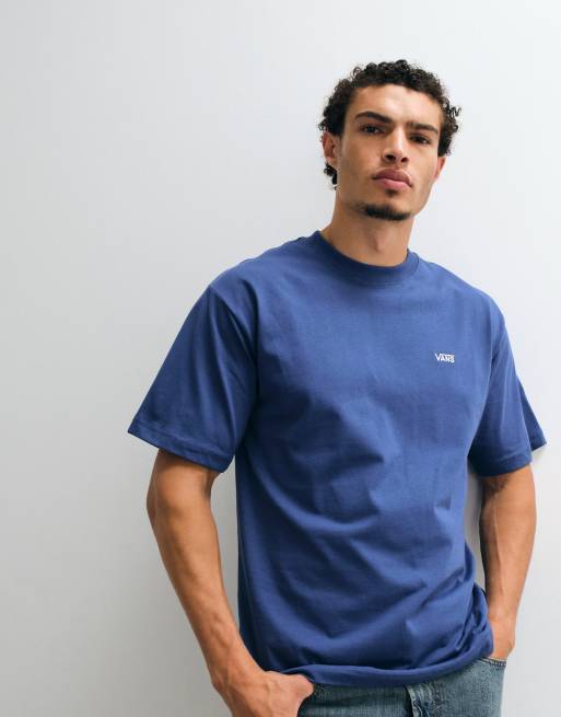 Vans Left Chest II lockeres T-Shirt in Marineblau, 5 von 5