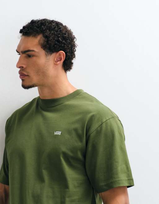 Vans Left Chest II løs T-shirt i grøn, 4 af 5