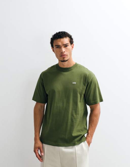 Vans Left Chest II løs T-shirt i grøn, 5 af 5