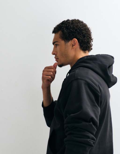 Vans Left Chest II pullover hoodie in black, 4 of 5