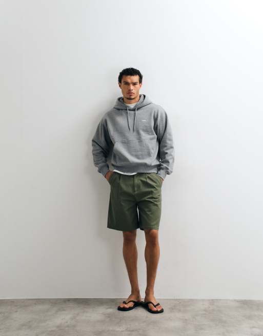Vans Left Chest II pullover hoodie in grey, 3 of 5