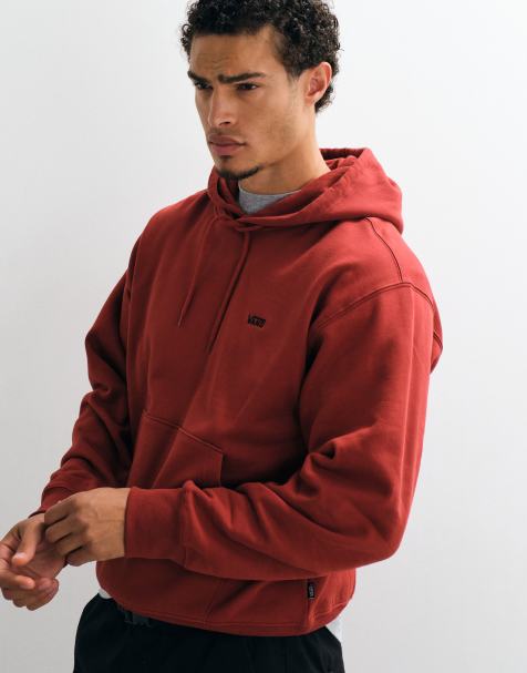 Vans Left Chest II pullover hoodie in red - view 1