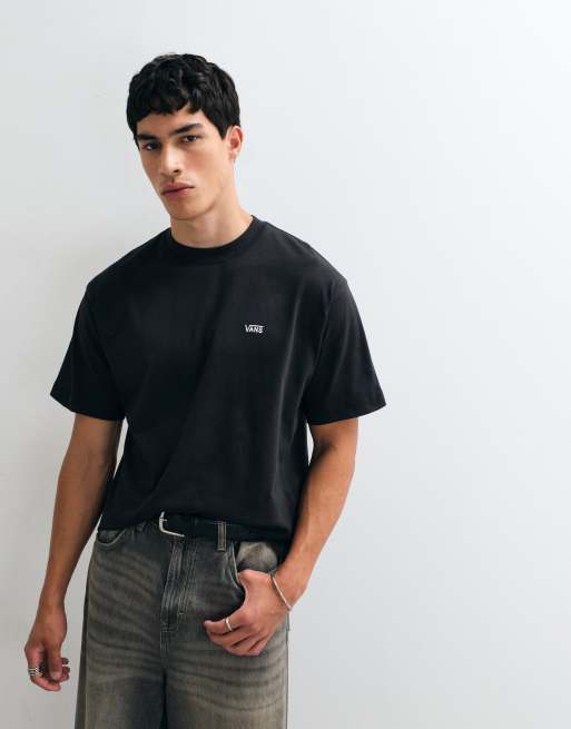 Vans – Left Chest II – Svart t-shirt med ledig passform, 5 av 5