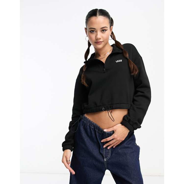 Vans discount cropped hoodie