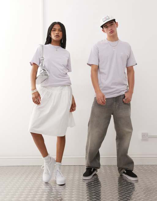 Vans left chest logo t-shirt in lilac - Exclusive to ASOS, 2 of 4