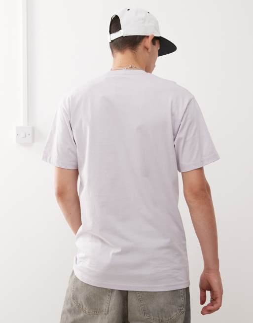 Vans left chest logo t-shirt in lilac - Exclusive to ASOS, 3 of 4