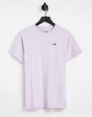 Vans Left Chest Logo t-shirt in lilac