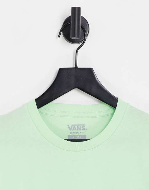  Vans Left Chest logo t-shirt in mint green Exclusive at ASOS , 4 of 4