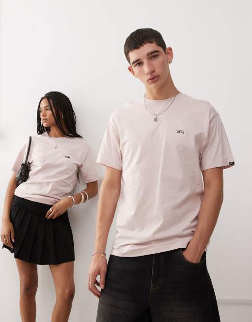 Vans left chest logo t-shirt in pink - Exclusive to ASOS, 4 of 4