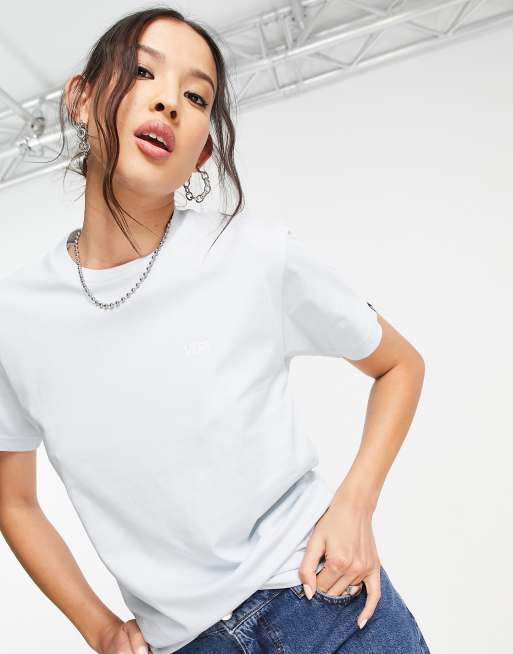 Vans Left Chest Logo T-shirt in port