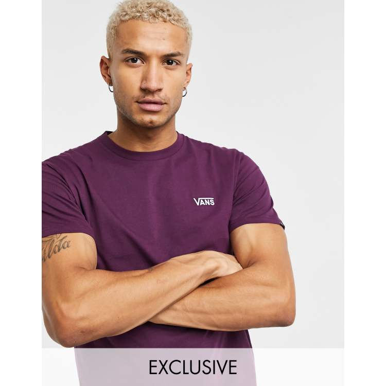 T shirt vans store homme violet