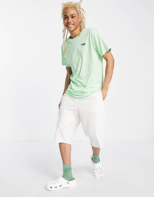 Mint green vans shirt online