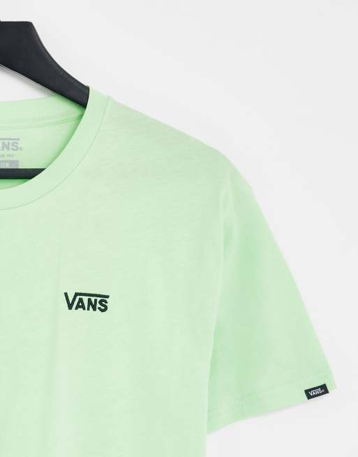 mint green vans shirt