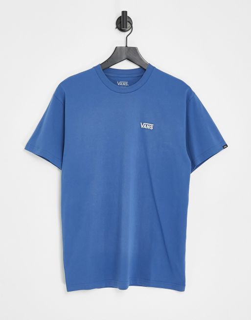 Vans Left Chest t-shirt in navy 