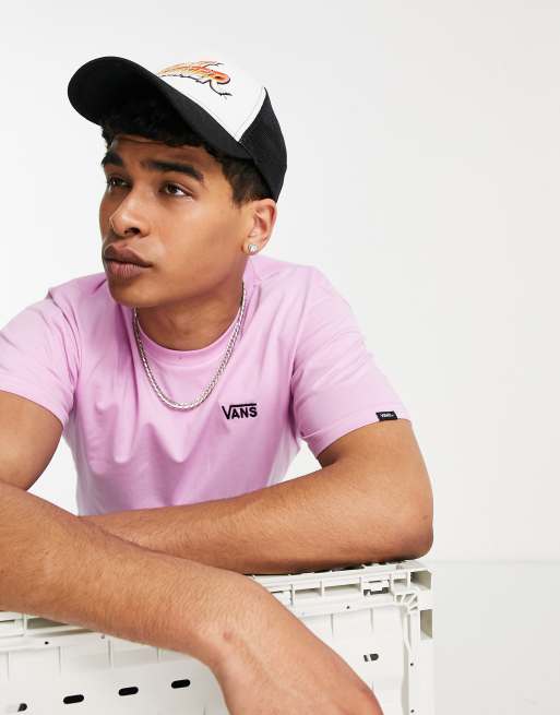 Vans Left Chest t-shirt in orchid 