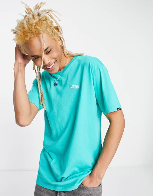 Vans teal hot sale shirt