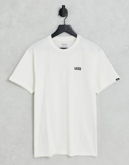  Vans - Left Chest - T-shirt met logo in gebroken wit, exclusief bij ASOS 