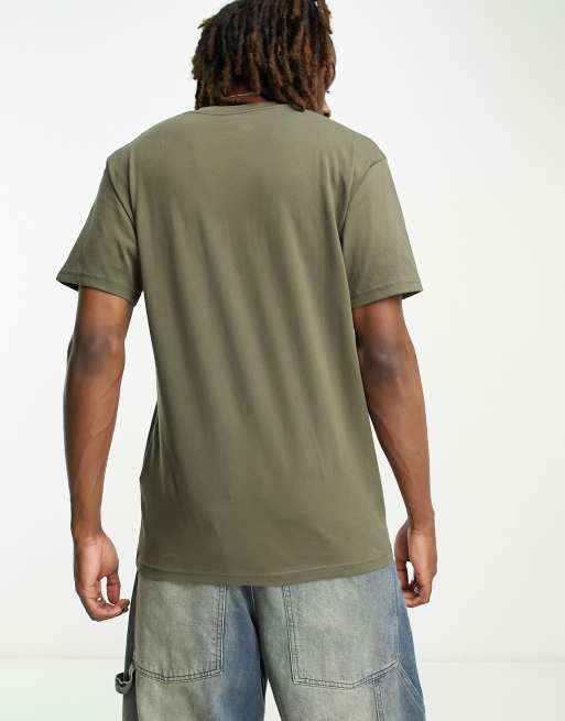 Vans t shirt mens outlet olive