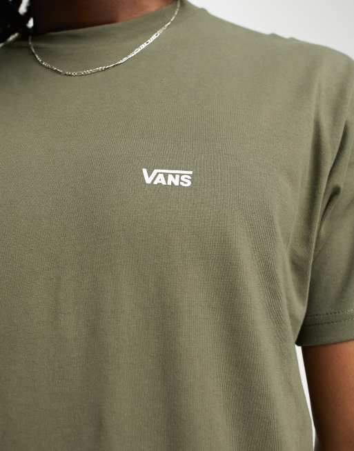 Vans t shirt clearance olive