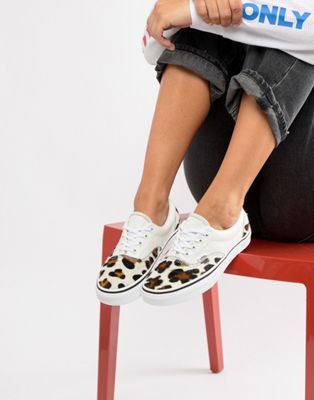calf hair leopard era shoes