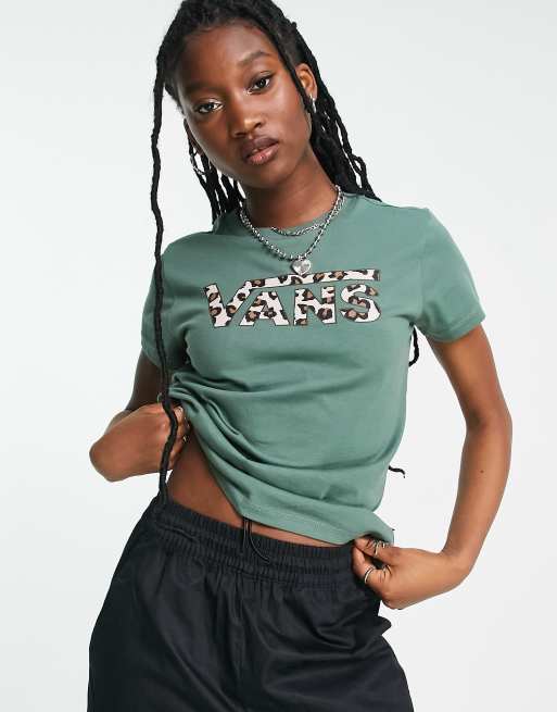 Vans t shirt womens Green new arrivals