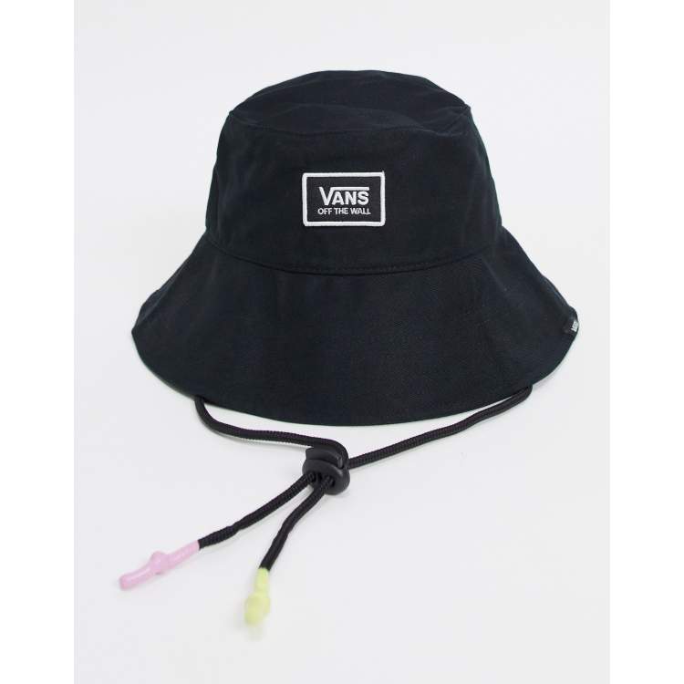 Vans bucket hat with on sale string