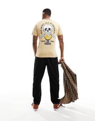 Vans Lift 'Em High T-shirt a maniche corte color talpa ASOS