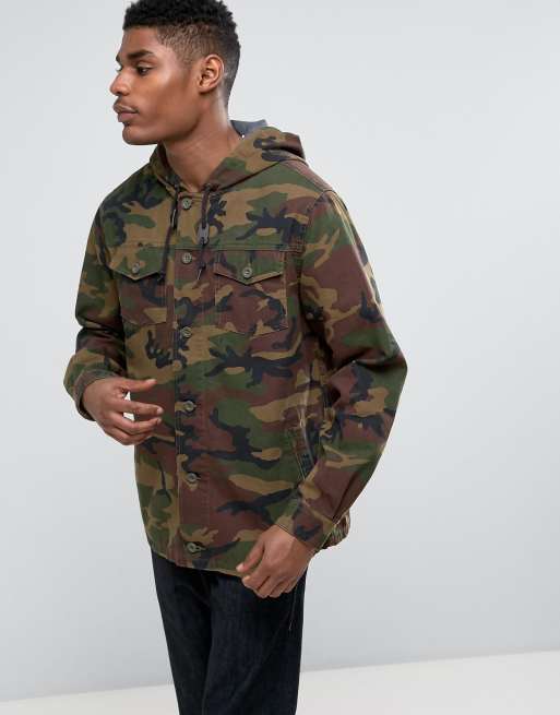 Vans camo hot sale sweater