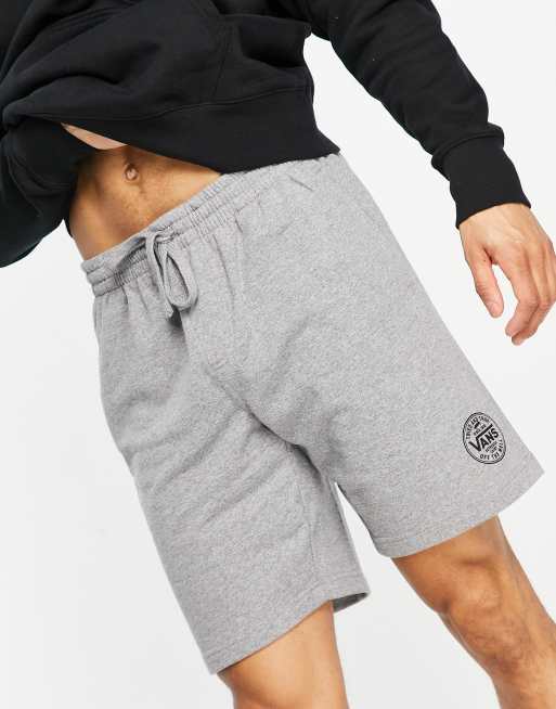 Vans Logo Fleece shorts in grey