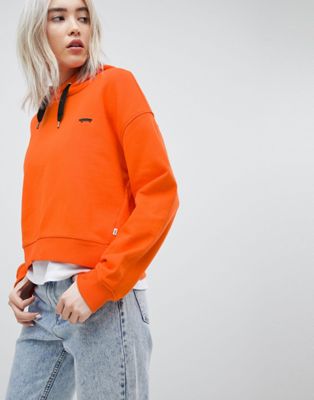 vans hoodie orange