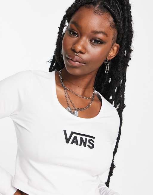 Womens vans long sleeve hot sale shirt