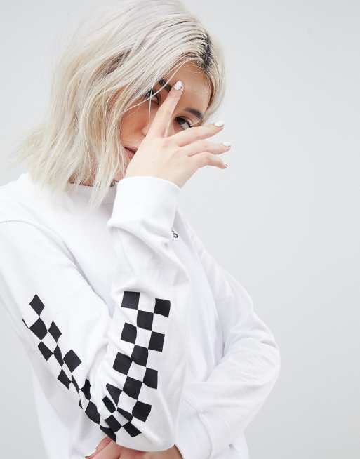 Vans checkered long store sleeve