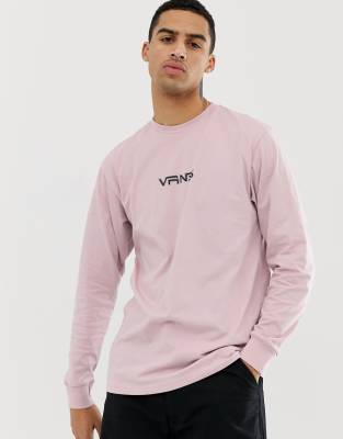 vans pink long sleeve top