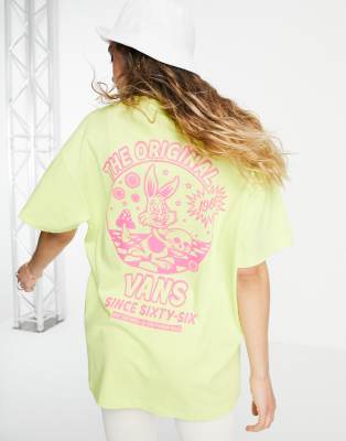 T shirt hotsell vans jaune femme