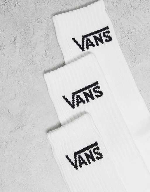 Vans - Lot de 3 paires de chaussettes classiques - Blanc, 2 de 3