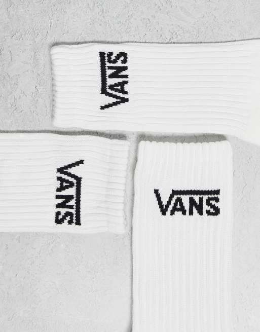 Vans - Lot de 3 paires de chaussettes classiques - Blanc, 3 de 3