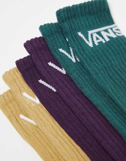 Lot De 3 Ou 6 Chaussettes Norvégiennes Laine - Semelle Peluche - Gris/Anthracite - Taille Unique